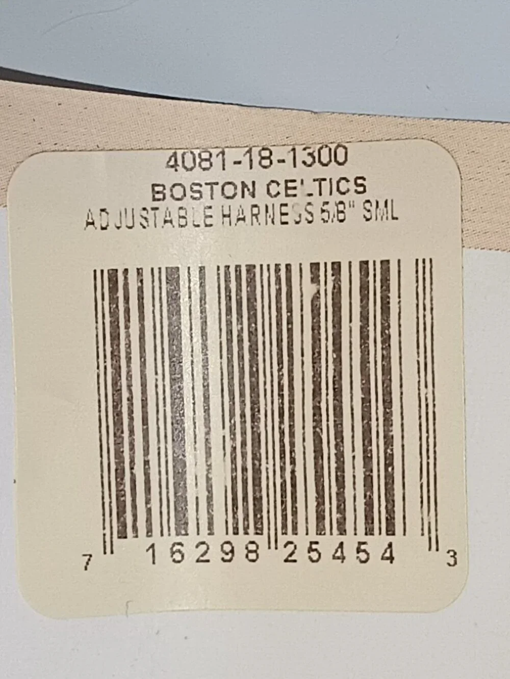 NEW Boston Celtics NBA 5/8 Inch Adjustable Pet Harness Small
